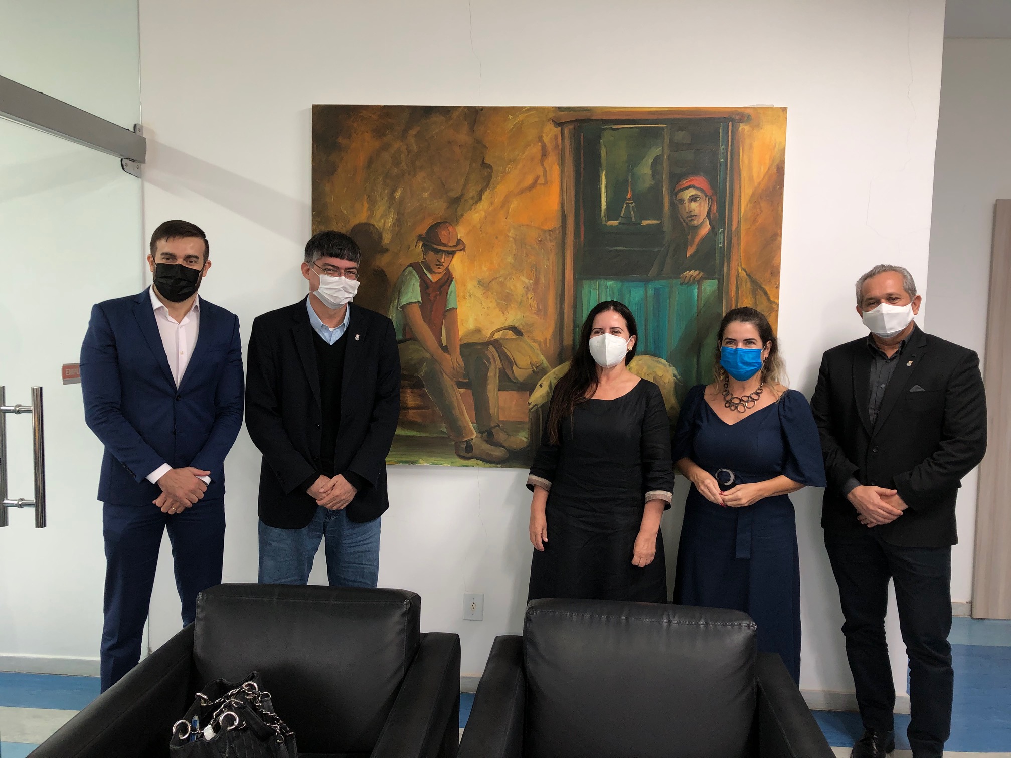 UFPB, FUNASA E FUNETEC SE REÚNEM PARA DISCUTIREM PARCERIAS Foto: Aline Lins