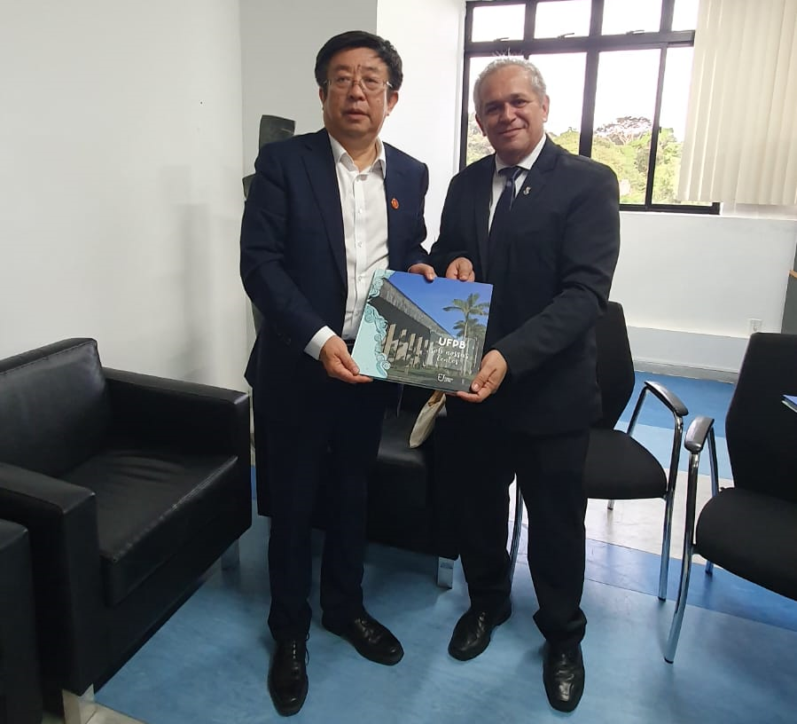 UFPB RECEBE A VISITA DE COMITIVA DA UNIVERSIDADE CENTRAL DE FINANÇAS E ECONOMIA DE PEQUIM Foto: Oriel Farias