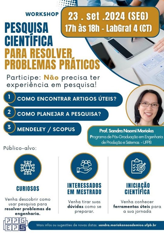 Workshop Pesquisa Científica Workshop Pesquisa Científica