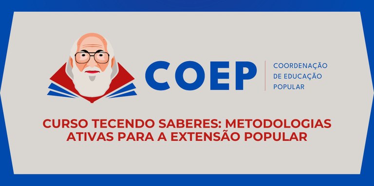 COEP abre inscrições para curso sobre Metodologias Ativas na Extensão Popular